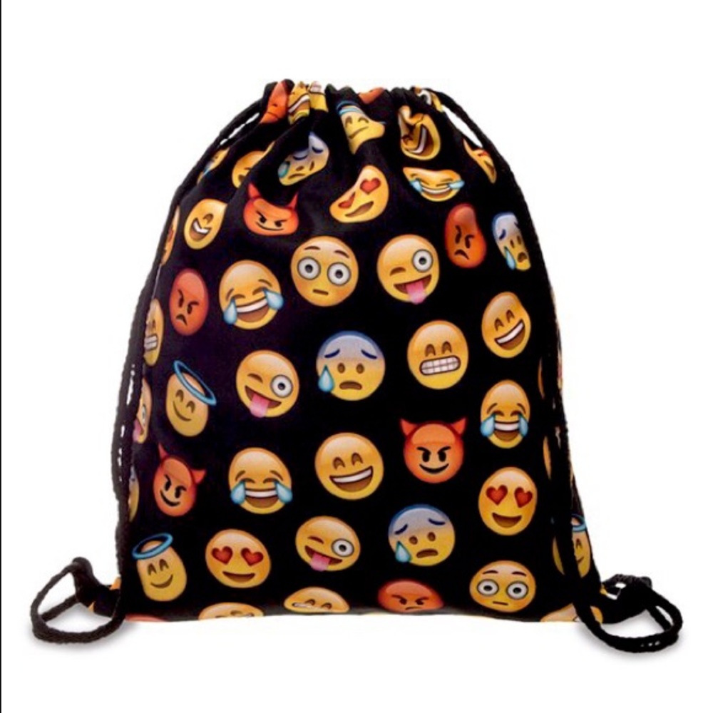 𝗨𝗻𝗶𝘀𝗲𝘅 Emoji Drawstring Backpack
